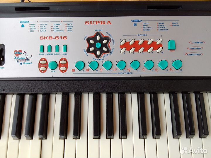 Электронный синтезатор supra SKB-616