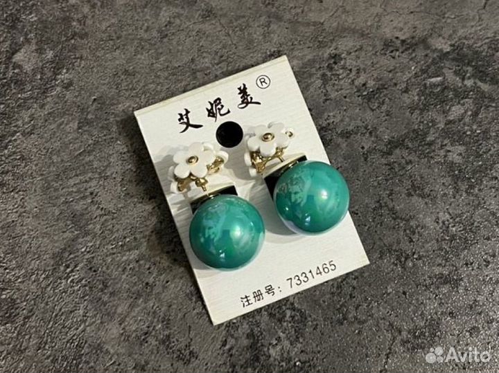 Сережки пусеты гвоздики новые