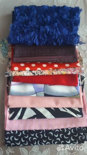 Шёлк ацетатный(СССР) Трикотаж(Сирия) Отрезы,лоскут