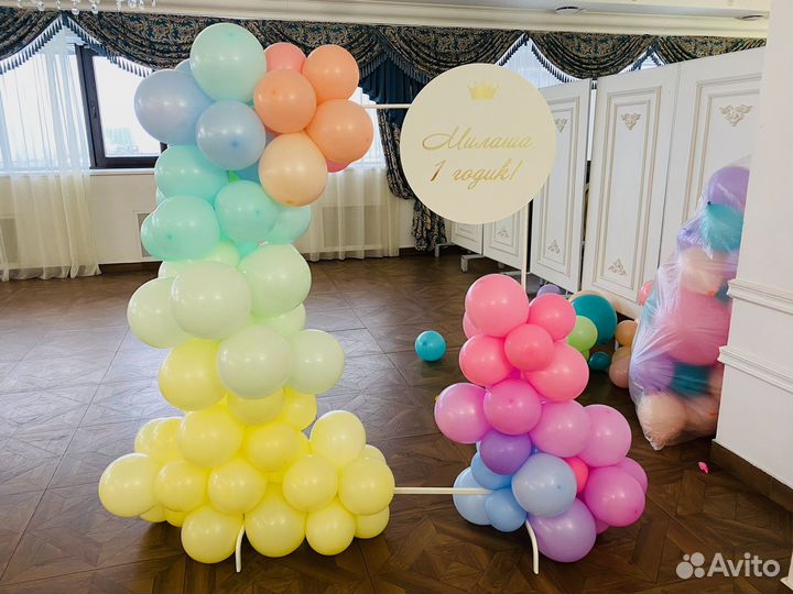 Помощь в оформлении фотозоны вашими шарами