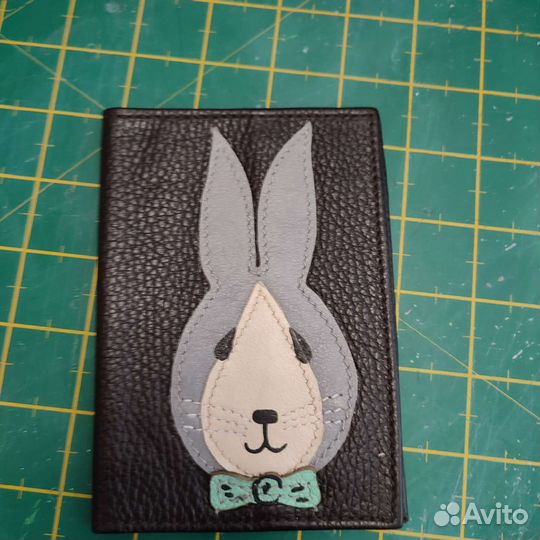 Обложка на паспорт кожаная, новая