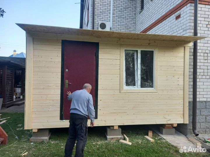 Бытовка и хозблок строительные на заказ