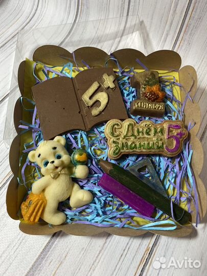 Шоколад ручной работы на 1 сентября