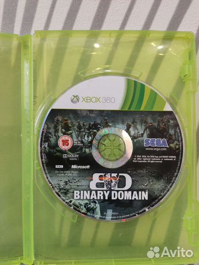 Игры Binary Domain на xbox 360