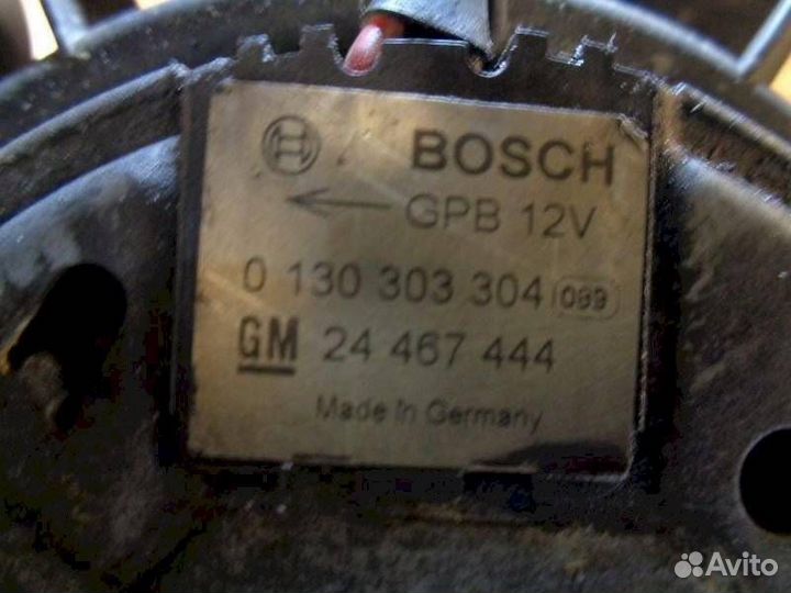 Вентилятор радиатора Opel Astra H 1.3D