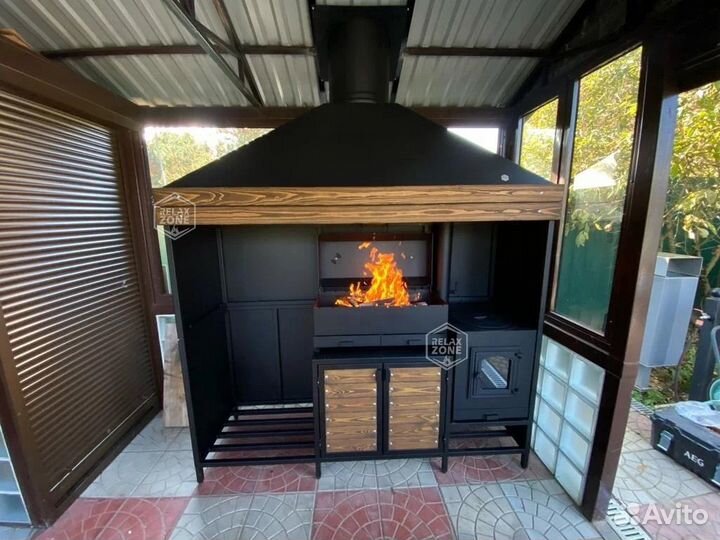 Мангал с крышей Комплексы Ловт