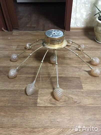Люстра потолочная бу