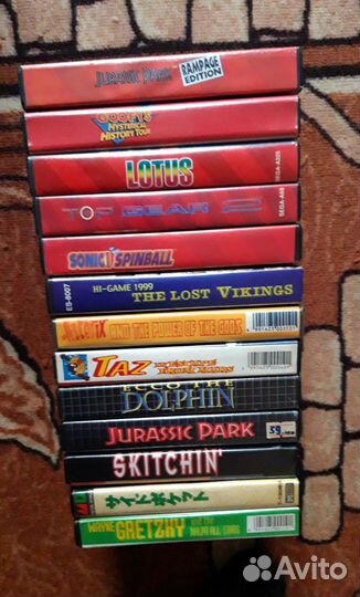 Картриджи sega Big Box