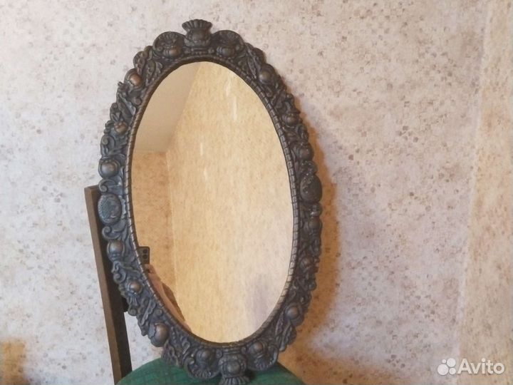 Зеркало силуминовая рама СССР 53*71