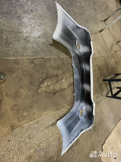 Задний бампер хендай солярис