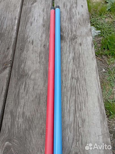 Черенок с резьбой для щётки и швабры