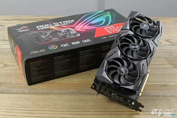 Видеокарта asus RX 5700XT
