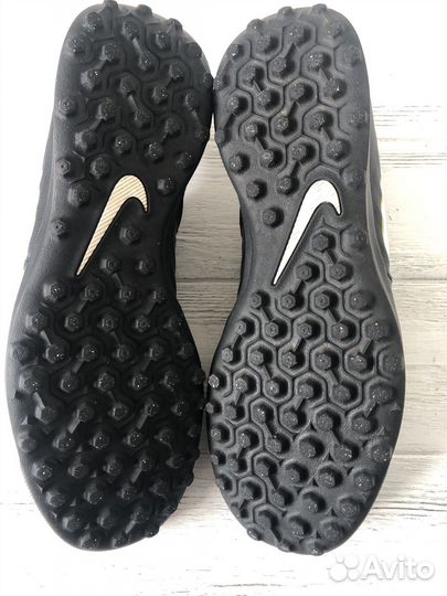 Бутсы сороконожки Nike TiempoX Rio TF US 7 кожа