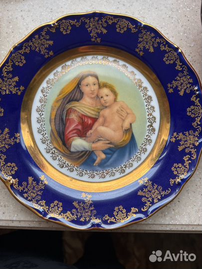 Кобаль тарелка Богородица