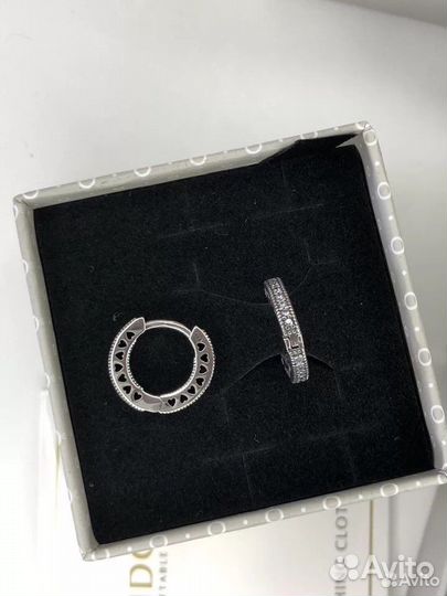 Pandora серьги
