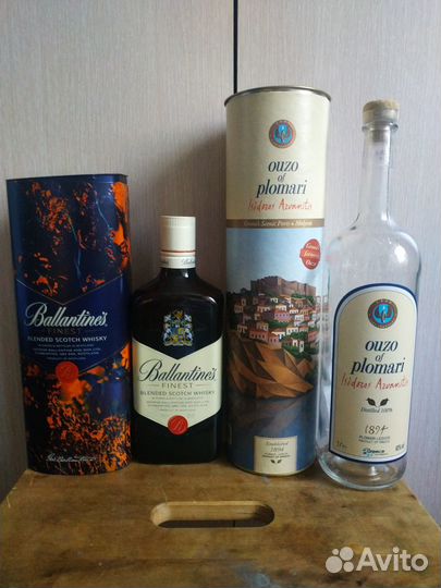 Коробки из под алкоголя