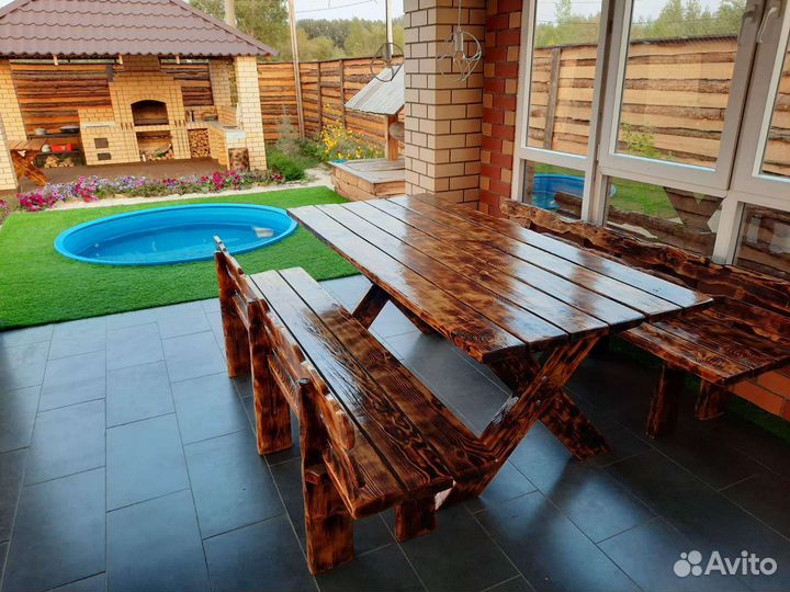 Аренда беседки, зоны отдыха с бассейном