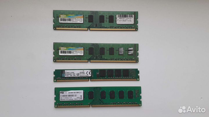 Оперативная память ddr3 2gb/4gb