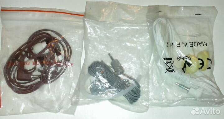 Наушники одноразовые новые