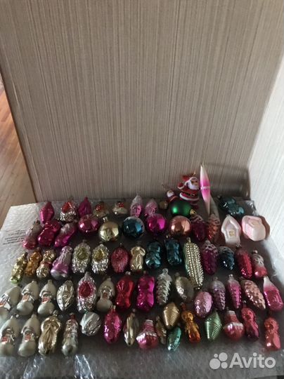 Елочные игрушки СССР