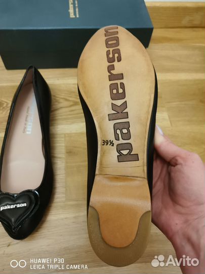 Балетки Pakerson 39.5 оригинал новые