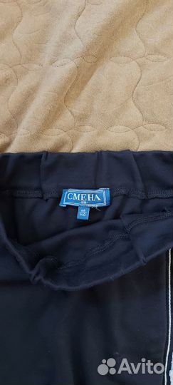 Школьная юбка синяя 152