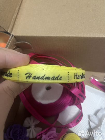 Лента бирки handmade