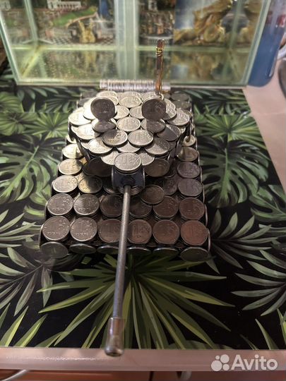 Макет танка с поворотней башней