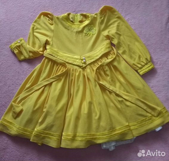 Вещи на девочку 4-7 лет пакетом)