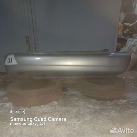 Задний бампер на Сенс и Дэу Ланос