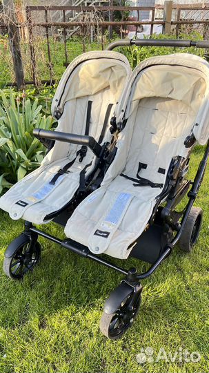 Коляска для двойни emmaljunga double viking