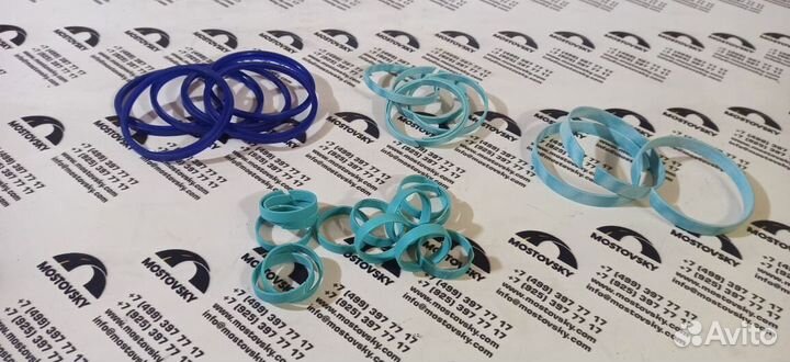 Направляющие и скребковые кольца раздвижения плиты