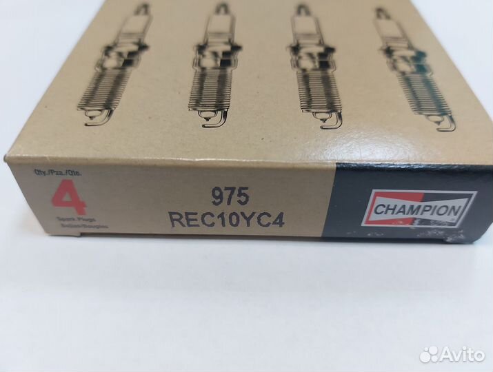 Свечи никелевые champion 975 REC10YC4