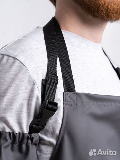 Фартук с нарукавникам прорезиненный не промокаемый