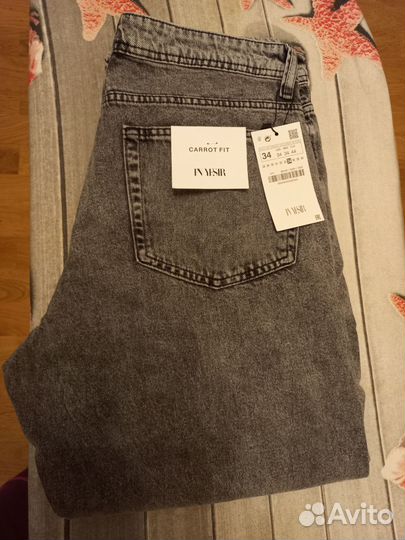 Джинсы бананы 34 мужские новые