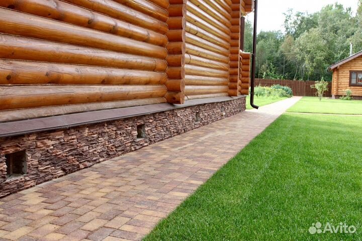 Заливка отмостки