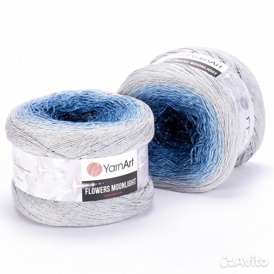 Пряжа yarnart flowers Moonlight