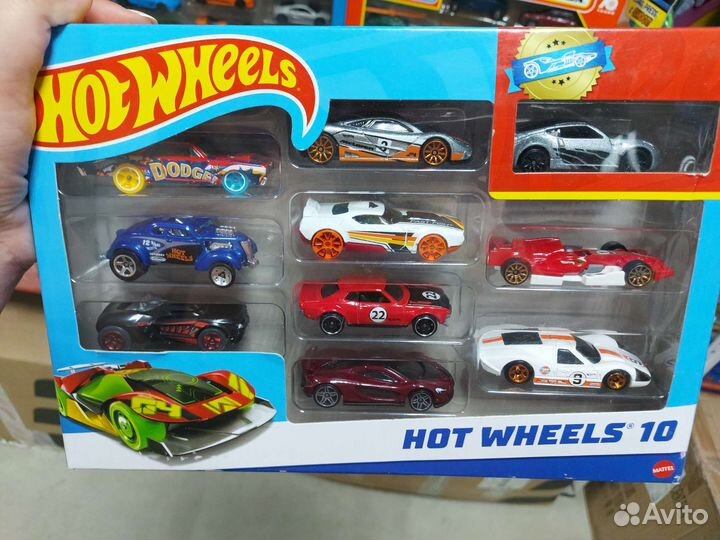 Машинки Hot Wheels 10 шт новые оригинал