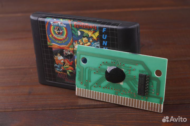 Sega MD Сборник 4 в 1 Биг Бокс Пиратка 1990е