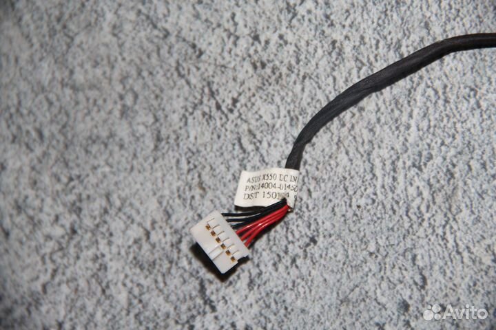 Разъём питания Asus X552W