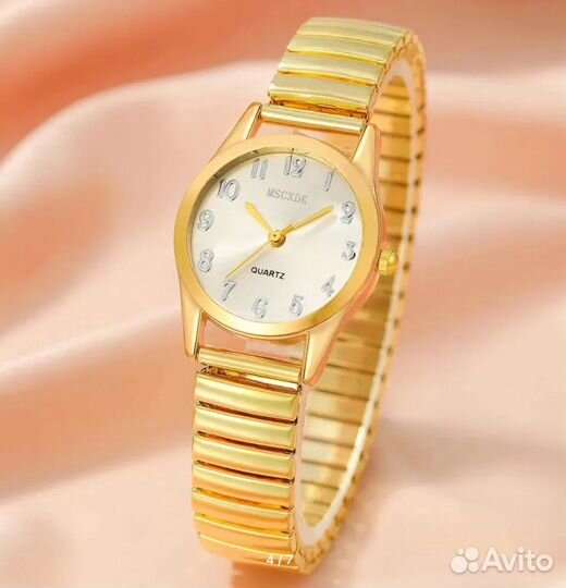 Подарочный набор/Женские часы/серьги/цепочки