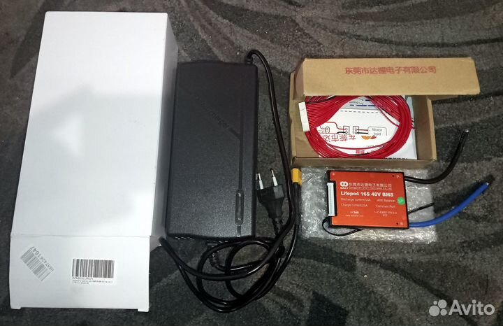 Зарядка и BMS Daly Lifepo4 для электровелосипеда