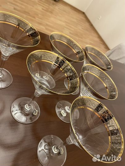 Набор креманок для мартини Bogemia Crystal