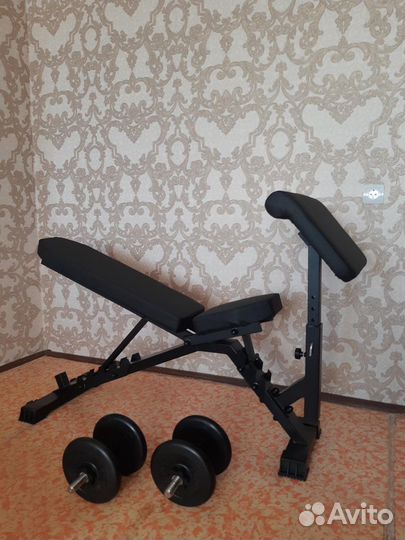 Парта Скотта со скамьёй