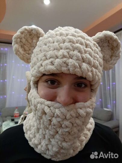 Балаклава с ушками