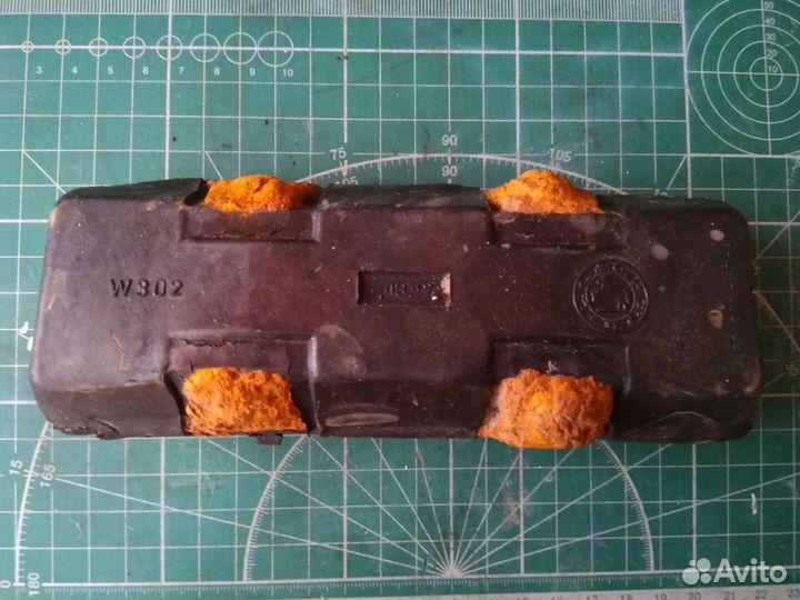 Резиновая накладка на трак от немецкого бтр