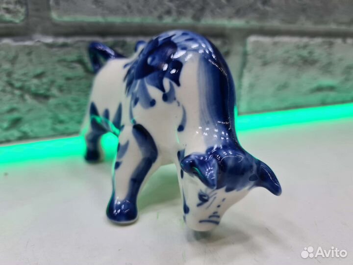 П.8055 Бык Гжель