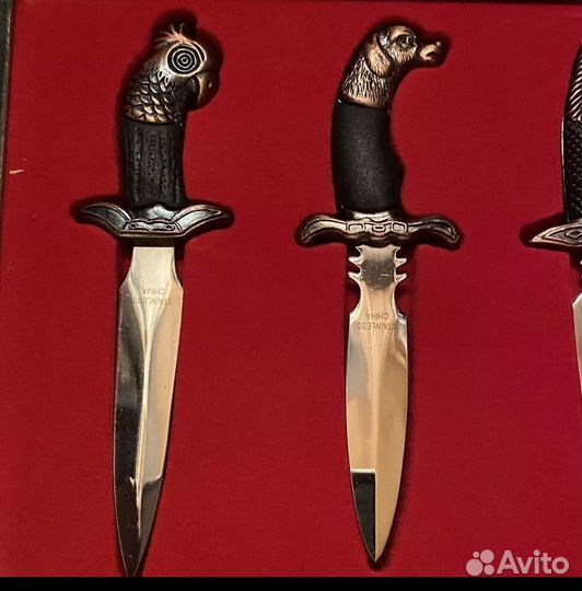 Винтажный набор ножей Marlboro