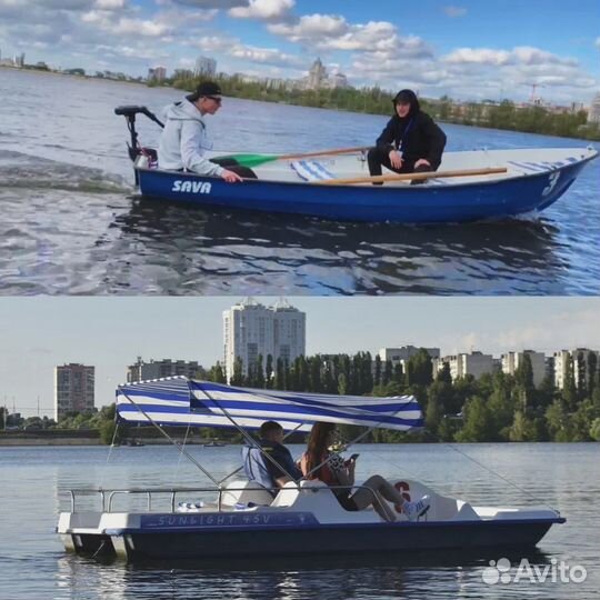 Хаусбот, прокат катера без прав, гриль на воде, эл