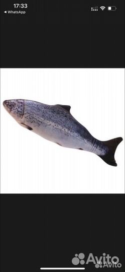 Интерактивная игрушка - рыба для кошек